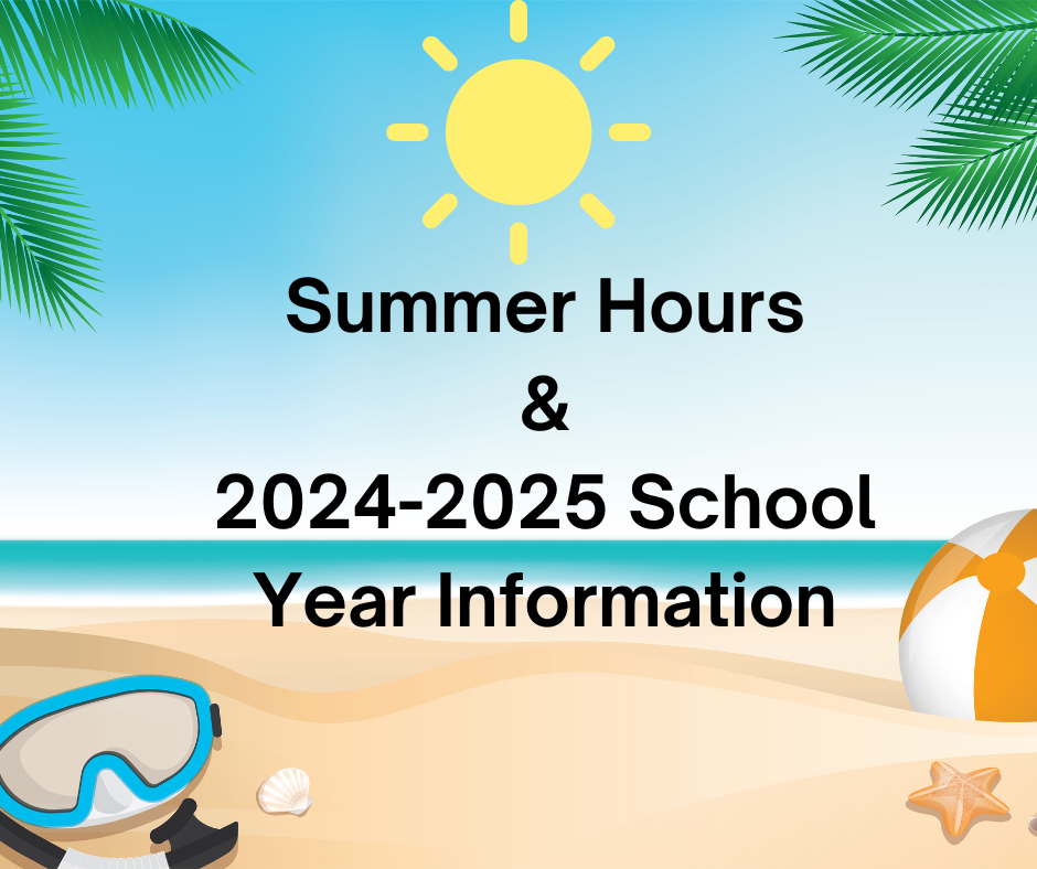  Summer Hours